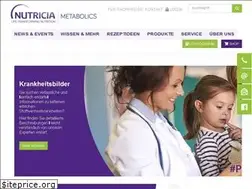 Sites similar to nutricia-metabolics.de