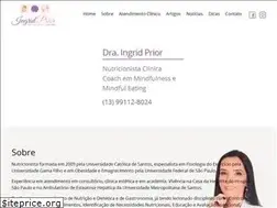 Sites similar to nutricionistaingrid.com.br