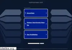 Sites similar to nutricionsas.com