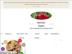Sites similar to nutricionvegana.org