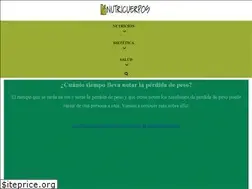 Sites similar to nutricuerpos.com