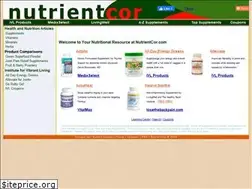 Sites similar to nutrientcor.com
