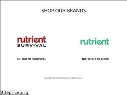 Sites similar to nutrientfoods.com
