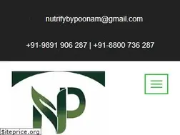 Sites similar to nutrifybypoonam.com
