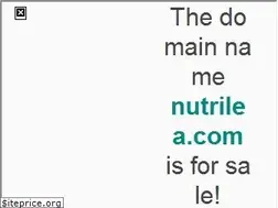 Sites similar to nutrilea.com
