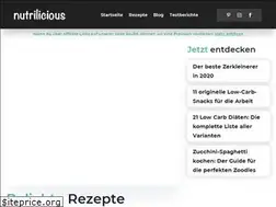 Sites similar to nutrilicious.de