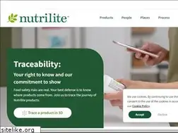 Sites similar to nutrilitetraceability.com