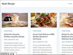 Sites similar to nutrirecipes.org