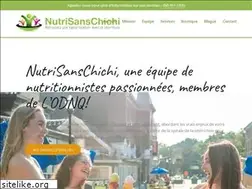 Sites similar to nutrisanschichi.com