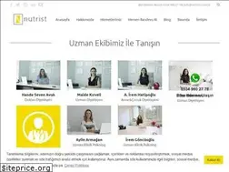 Sites similar to nutrist.com.tr