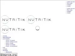 Sites similar to nutritik.com