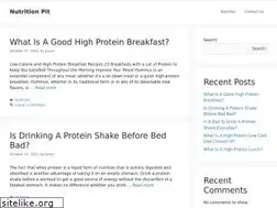 Sites similar to nutrition-pit.com