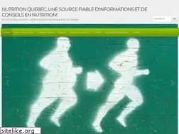 Sites similar to nutrition-quebec.com
