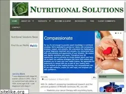 Sites similar to nutritional-solutions.net