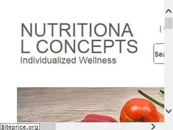 Sites similar to nutritionalconcepts.com
