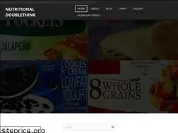 Sites similar to nutritionaldoublethink.com
