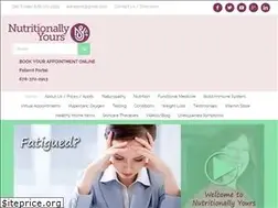 Sites similar to nutritionallyyours.net