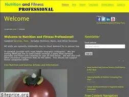 Sites similar to nutritionandfitnesspro.com