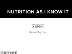 Sites similar to nutritionasiknowit.com