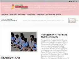Sites similar to nutritioncoalition.org.in