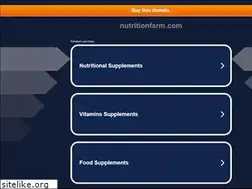 Sites similar to nutritionfarm.com