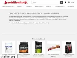 Sites similar to nutritionfirst.ch