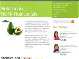 Sites similar to nutritionfornonnutritionists.com