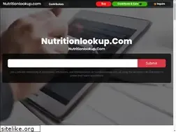 Sites similar to nutritionlookup.com