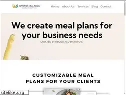 Sites similar to nutritionmealplans.com