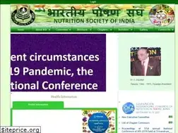 Sites similar to nutritionsocietyindia.com