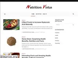 Sites similar to nutritionvistas.com