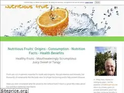 Sites similar to nutritiousfruit.com