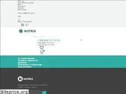 Sites similar to nutrix.com.ua