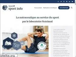 Sites similar to nutrixeal-sport-info.fr