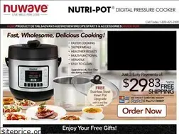 Sites similar to nuwavepressurecooker.com