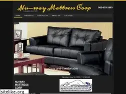 Sites similar to nuwaymattress.com