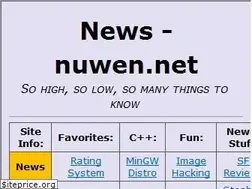 Sites similar to nuwen.net