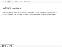 Sites similar to nux.net