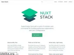 Sites similar to nuxtstack.org