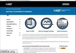 Sites similar to nvd.nist.gov