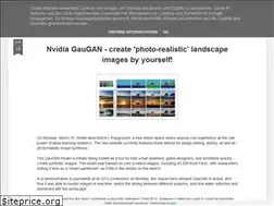 Sites similar to nvidia-gaugan.blogspot.com