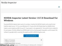 Sites similar to nvidiainspector.com