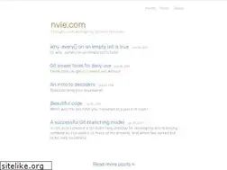 Sites similar to nvie.com