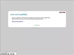 Sites similar to nvu.no