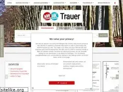 Sites similar to nw-trauer.de