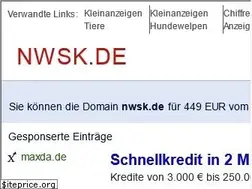 Sites similar to nwsk.de