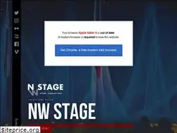 Sites similar to nwstage.com