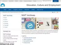 Sites similar to nwtarchives.ca