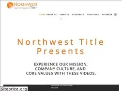 Sites similar to nwtitle.com