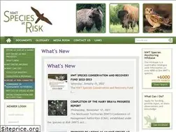 Sites similar to nwtspeciesatrisk.ca